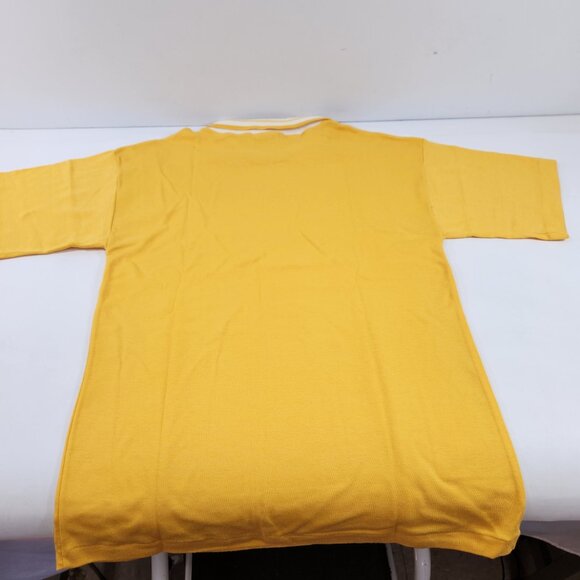 Vintage Girls Yellow Polo Shirt Sears Size 14-16 Casual - Picture 8 of 11